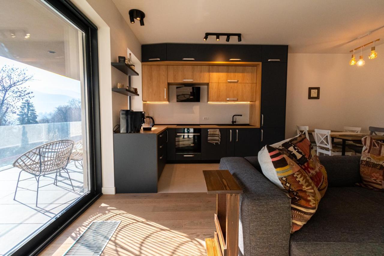 Mirador Bohemian Apt With Views Over Old Town And Tampa Mountain, Near Poiana בראשוב מראה חיצוני תמונה